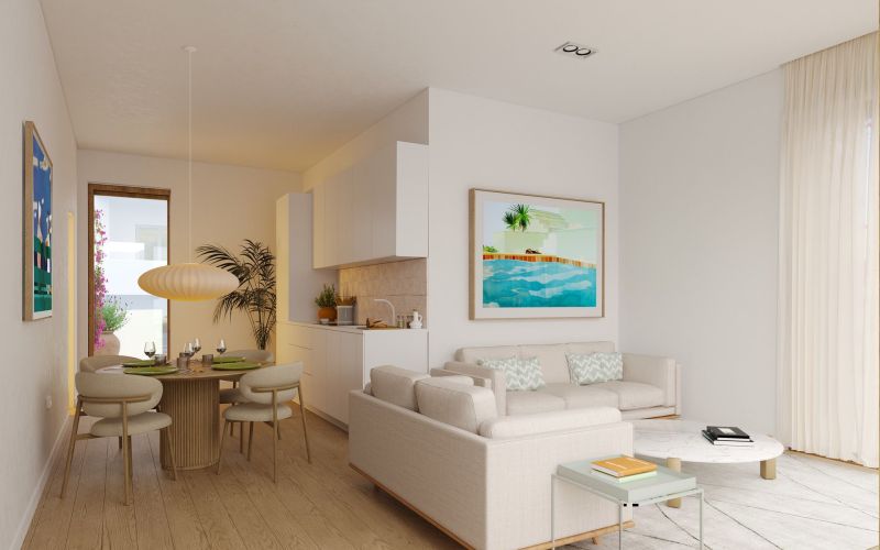 OBRA NUEVA!!! APARTAMENTO EN PLAYA DÉN BOSSA DE 1 HABITACIÓN CON PARKING Y TRASTERO