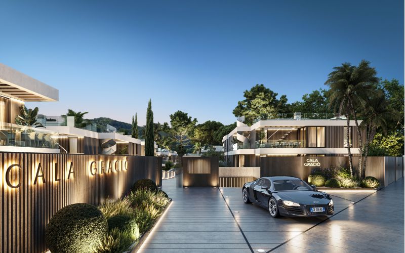 PLANTA BAJA CON JARDÍN DE OBRA NUEVA EN CALA GRACIÓ