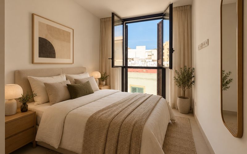 APARTAMENTO DE OBRA NUEVA DE 2 HABITACIONES EN EL CENTRO DE SAN ANTONIO