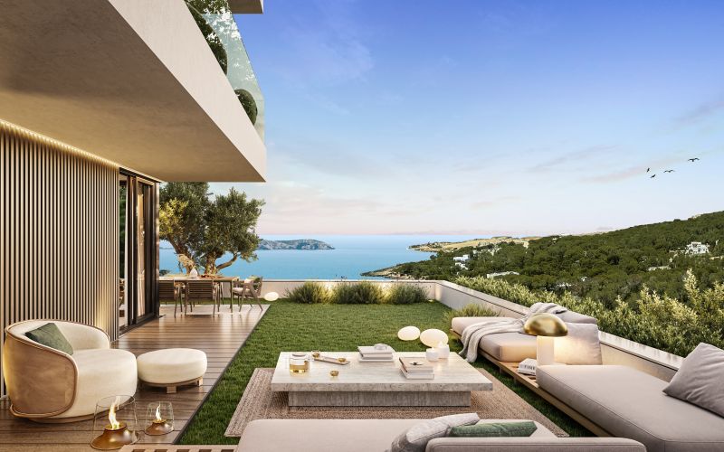 PLANTA BAJA CON PISCINA PRIVADA DE OBRA NUEVA EN CALA GRACIÓ