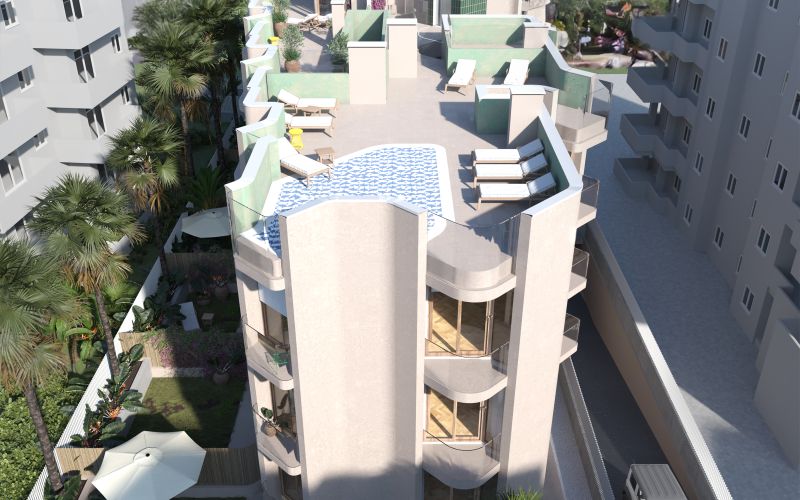 OBRA NUEVA!!! APARTAMENTO EN PLAYA DÉN BOSSA DE 1 HABITACIÓN CON PARKING Y TRASTERO